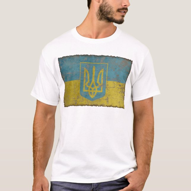 Camiseta Vintage Ucrania (Anverso)