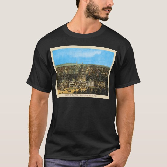 Camiseta Vintage United States Capitol (Anverso)