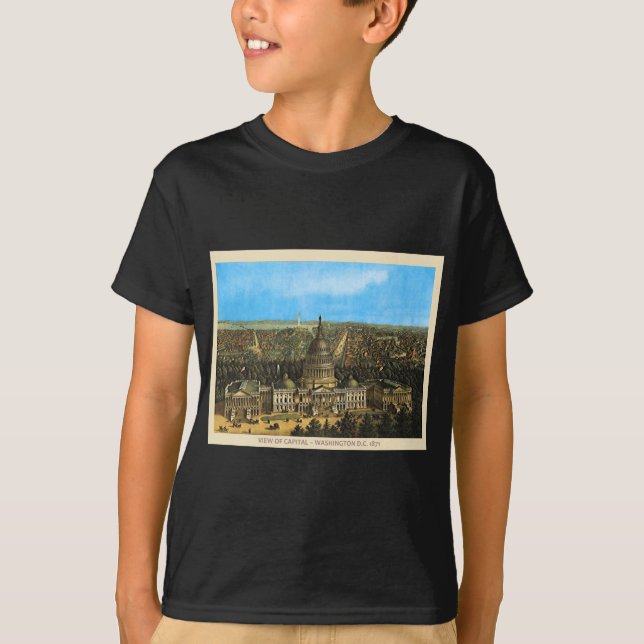 Camiseta Vintage United States Capitol (Anverso)