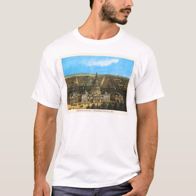 Camiseta Vintage United States Capitol (Anverso)