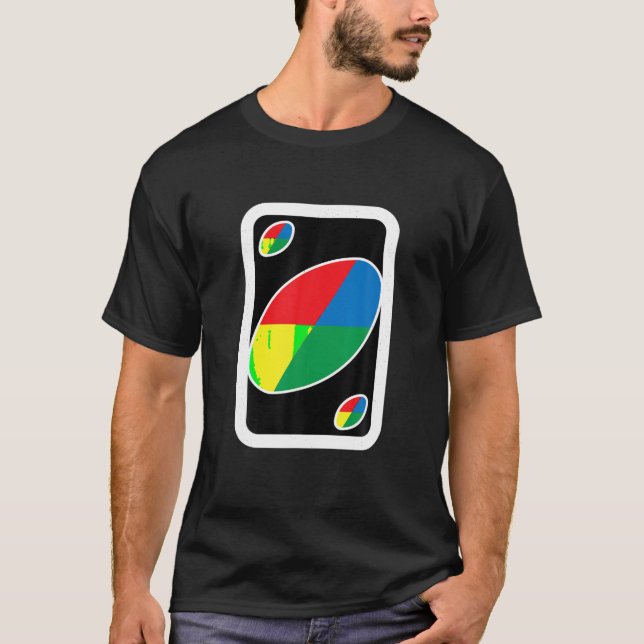 Camiseta Vintage Uno Lover Cards Costume Halloween Mateo (Anverso)