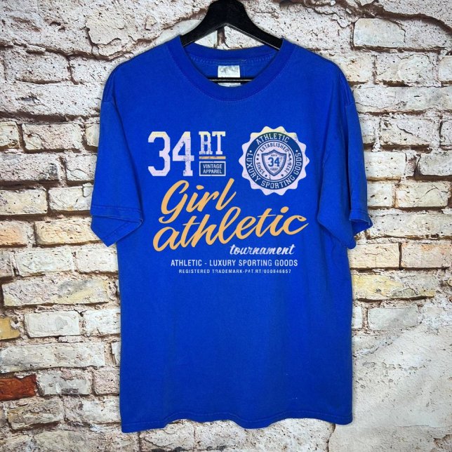 Camiseta Vintage urban style athletic girl (Subido por el creador)