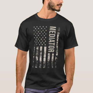 Camiseta Vintage US American Flag Mediator