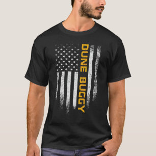Camiseta Vintage USA Bandera Americana Dune Buggy Sand Driv