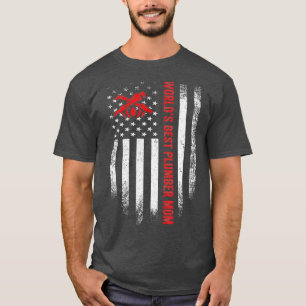 Camiseta Vintage USA Bandera Americana Mundos Mejor Plumero