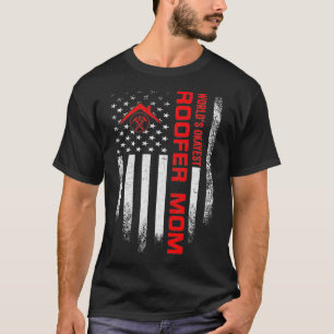 Camiseta Vintage USA Bandera Americana Mundos Okayest Roofe