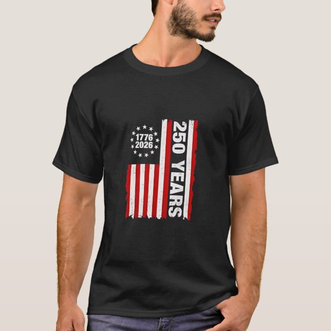 Camiseta Vintage USA Semiquincentenario 250 Aniversario (Anverso)