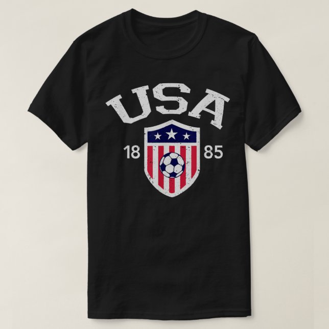 Camiseta Vintage USA Soccer  (Diseño del anverso)