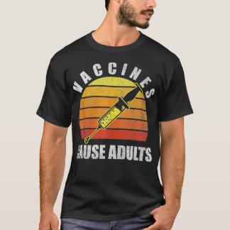 Camiseta Vintage Vacunas divertidas pro vacunación