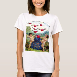 Camiseta Vintage Valentine Cherubs