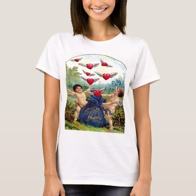 Camiseta Vintage Valentine Cherubs (Anverso)