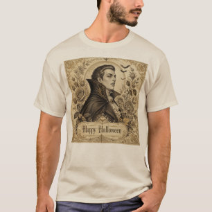 Camiseta Vintage Vampire Halloween