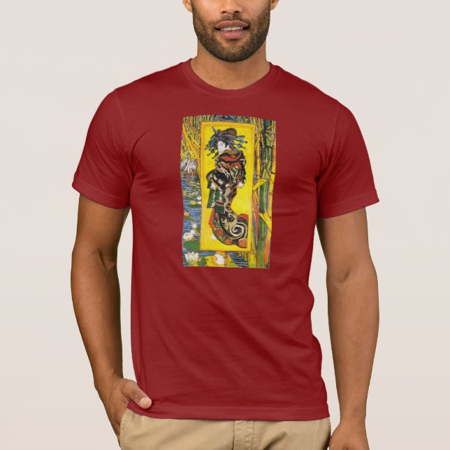Camiseta Vintage Van Gogh Geisha 1887 (Anverso)