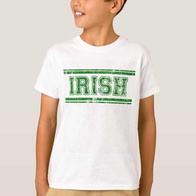 Camiseta Vintage Varsity DS irlandés (Anverso)