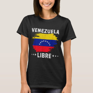 Camiseta Vintage Venezuela Libre 2026 Bandera de Venezuela 