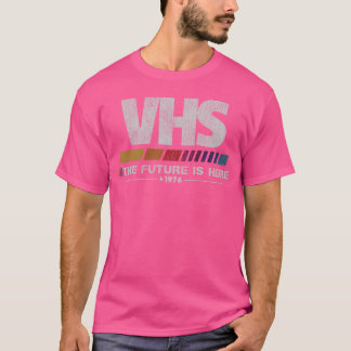 Camiseta Vintage VHS El Futuro Está Aquí