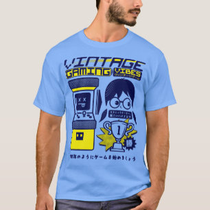 Camiseta Vintage Vibes Retro Arcade Gamer