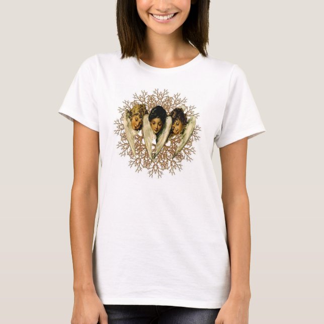 Camiseta Vintage Victorian Angels (Anverso)