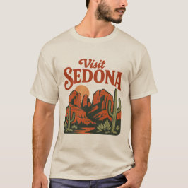 Camiseta Vintage "Visit Sedona" Desert Travel T-Shirt