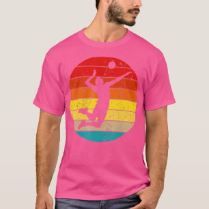 Camiseta Vintage Volleyball Design For Men Women Volleyball