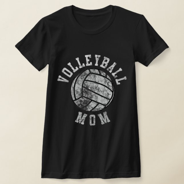Camiseta Vintage Volleyball Mom (Distribución)