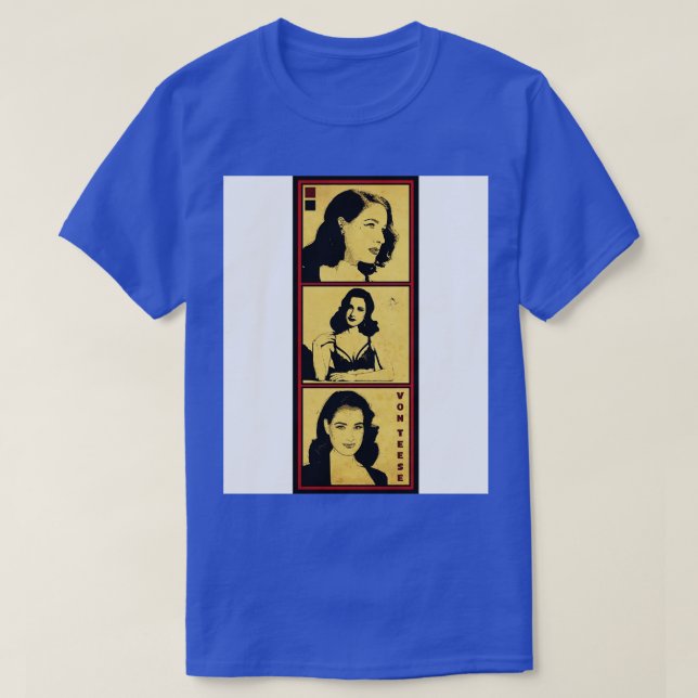 Camiseta Vintage Von Teese (Diseño del anverso)