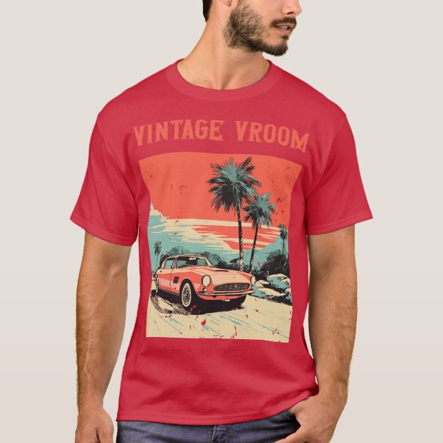 Camiseta Vintage Vroom (Anverso)