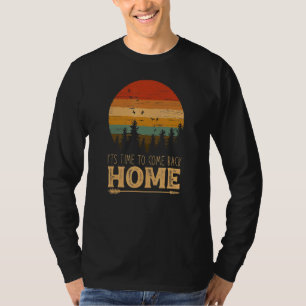 Camiseta Vintage Vuelve A Casa Con El Camping Forrest 4