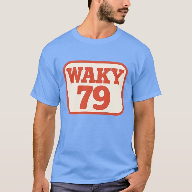 Camiseta Vintage WAKY 79, Kentucky (Anverso)