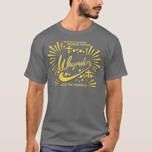 Camiseta Vintage Waymaker Miracle Worker Promise Keeper Chr