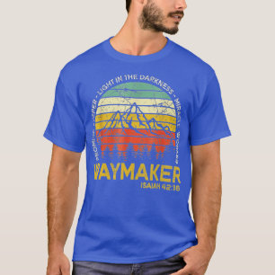 Camiseta Vintage Waymaker Promesa de Keeper Miracle Worker