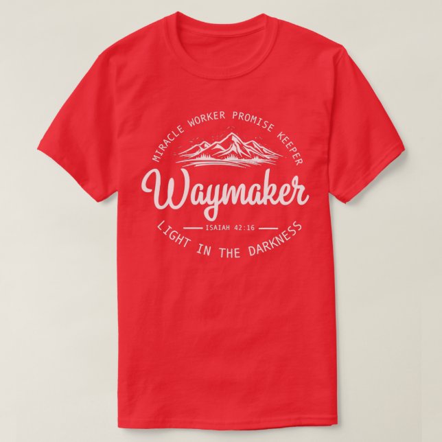 Camiseta Vintage Waymaker Promise Keeper (Diseño del anverso)