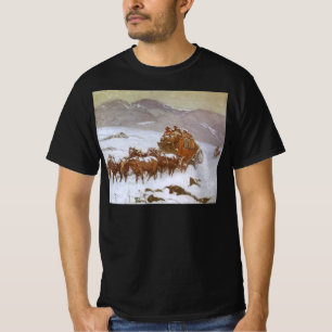 Camiseta Vintage West, Por qué el correo estaba atrasado de
