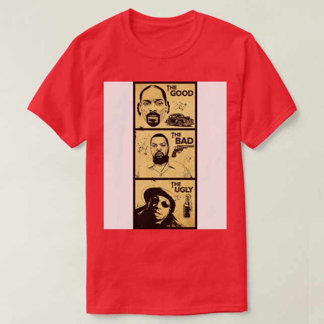 Camiseta Vintage Western Hip Hop (Diseño del anverso)