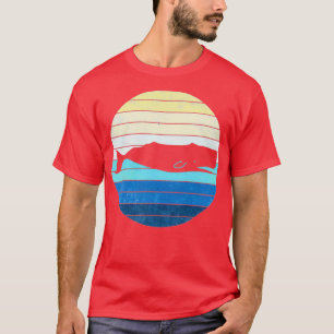 Camiseta Vintage Whale Gift Sperm Whale Lover Animal Ocean