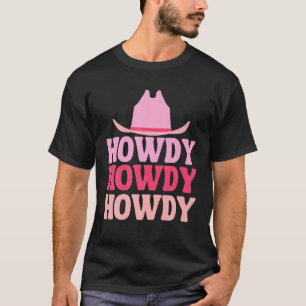 Camiseta Vintage White Howdy Rodeo West Country Southern