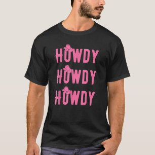 Camiseta Vintage White Howdy Rodeo West Country Southern