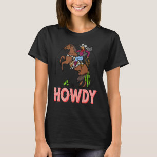 Camiseta Vintage White Howdy Rodeo West Country Southern