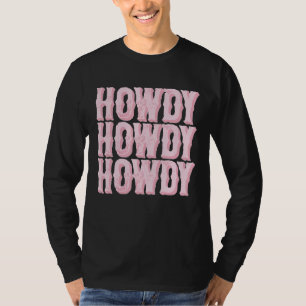 Camiseta Vintage White Howdy Rodeo West Country Southern