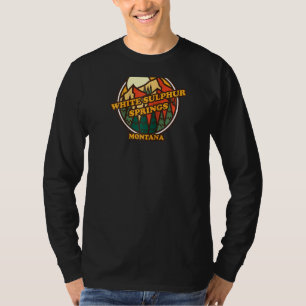 Camiseta Vintage White Sulfur Springs Montana Mountain Hik