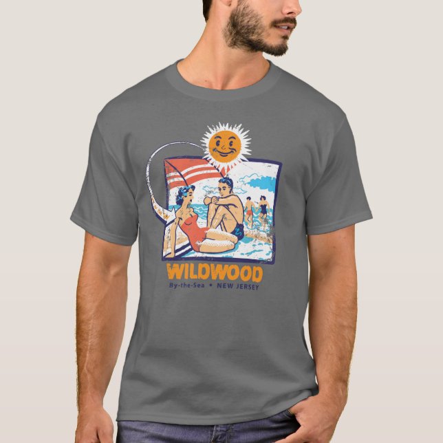 Camiseta Vintage Wildwood NJ (Anverso)