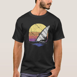 Camiseta Vintage Windsurfer Retro Windsurf Ocean Wave Su
