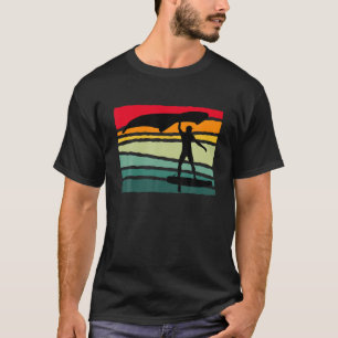 Camiseta Vintage Wing Relieve metalizado Wing Surf Gift Win