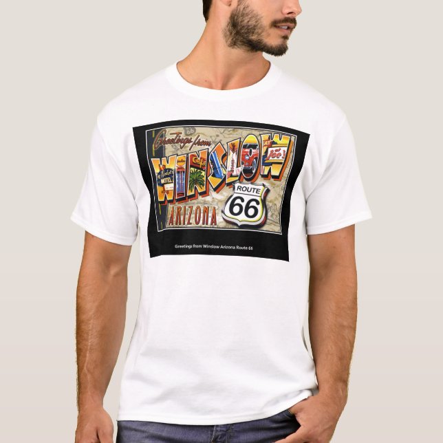 Camiseta Vintage Winslow Arizona (Anverso)
