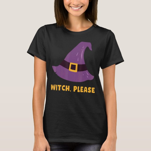 Camiseta Vintage Witch Halloween Witch Costume (Anverso)