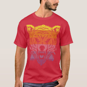 Camiseta Vintage Wolf