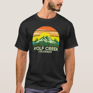 Camiseta Vintage Wolf Creek Freestyle Skiation Vacation
