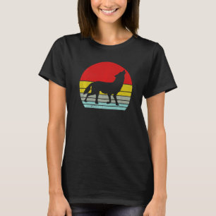 Camiseta Vintage Wolves Wolf Retro Wolves Wolf Silhouette