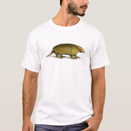 Camiseta Vintage yellow armadillo illustration