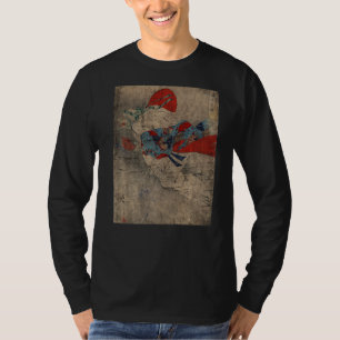 Camiseta Vintage Yokai Demon Yurei Ghost